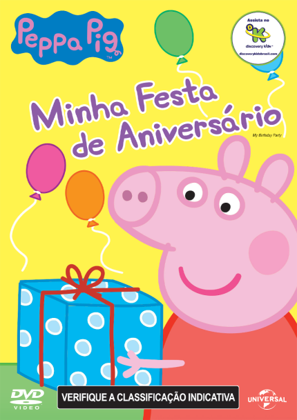 Peppa Pig - Minha Festa de Aniversário - DVD 